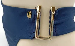 GEORGES RECH Bandeau-Bikini dunkelblau Gr. 40 - Bild 3