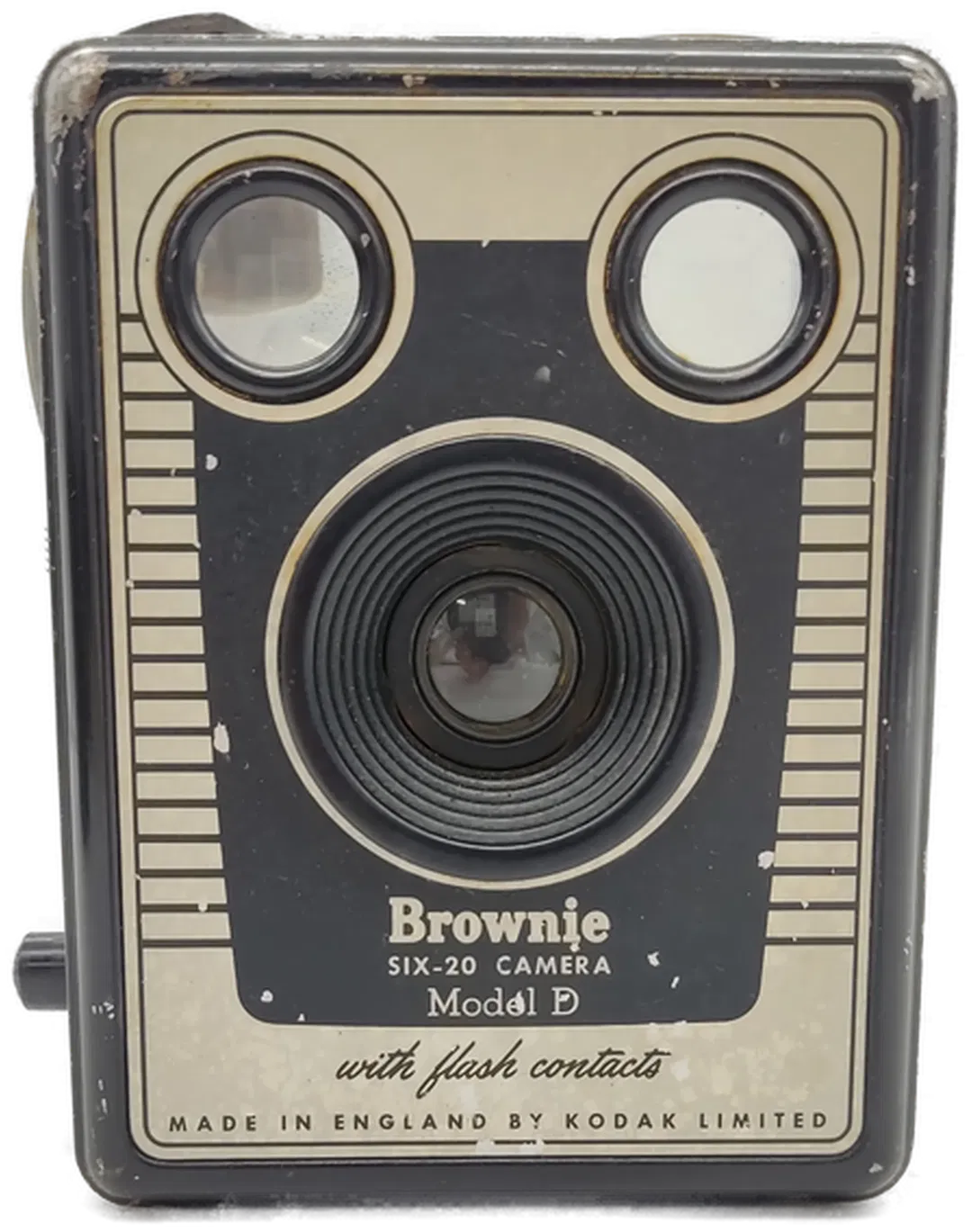 Kodak Brownie Six-20 Model D mit Blitzkontakt 1953-57 - Bild 1