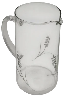 Glaskaraffe mit dekorativer Gravur - 1,25 Liter - Bild 3