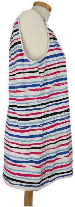 Gerry Weber Tanktop rot-blau-schwarz gestreift / Gr. 38/40 - Bild 3