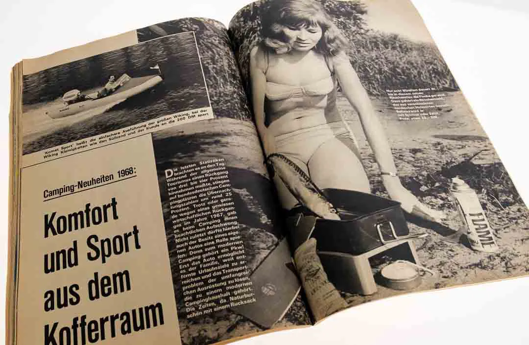 Vintage hobby Magazin Nr. 8 / 1968 – Camping-Neuheiten & Techniktrends (Ehapa Verlag) – Bild 2