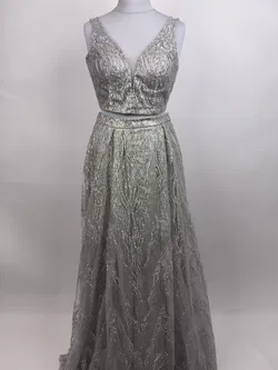 Ballbleid silber, Eva & Co, Gr. M - Bild 1