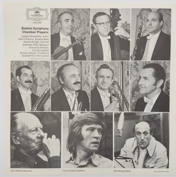 Vinyl LP - Igor Stravinsky - L'Histoire du Soldat, Englische Version  – Bild 3
