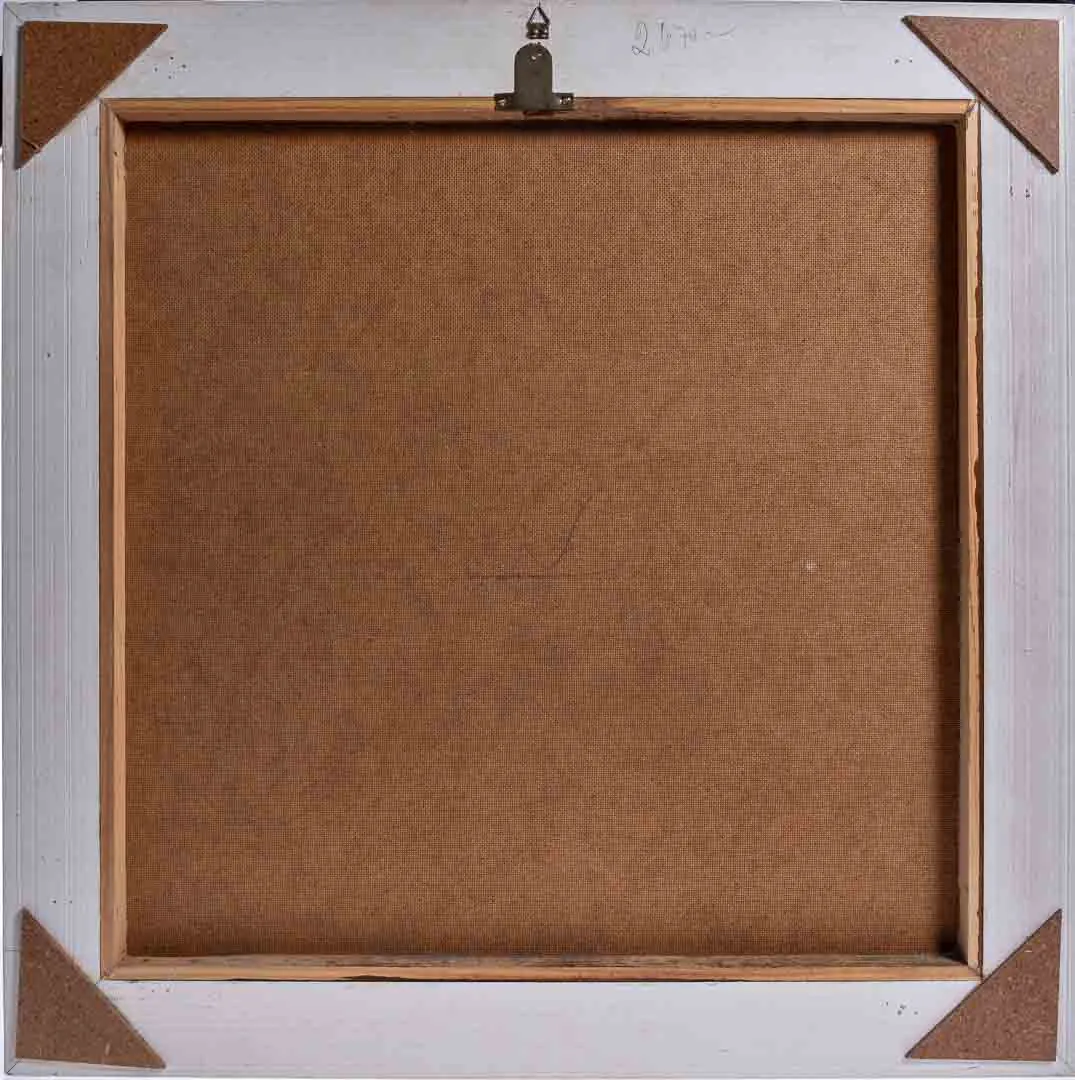 Bild Blumengemälde 59cm x 59cm – Bild 3