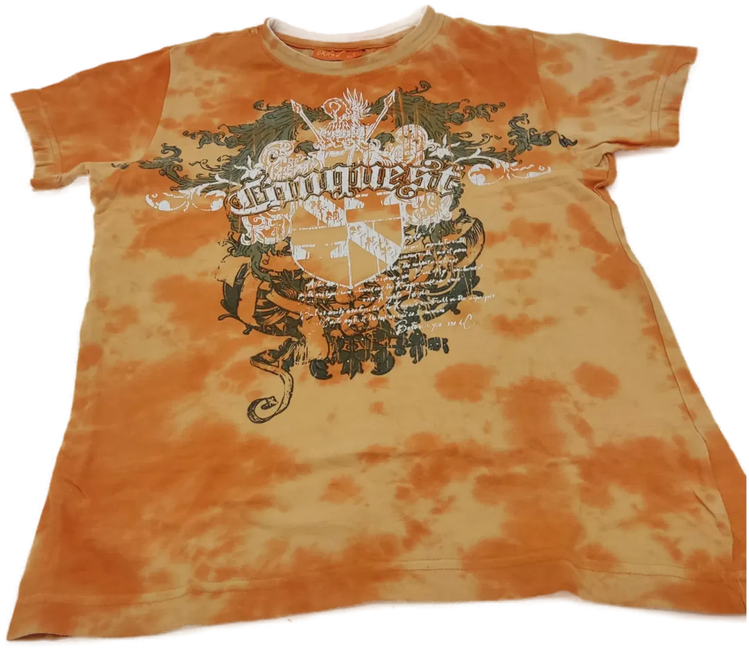 okay Kinderkurzarm T-Shirt orange - 140-146 - Bild 4