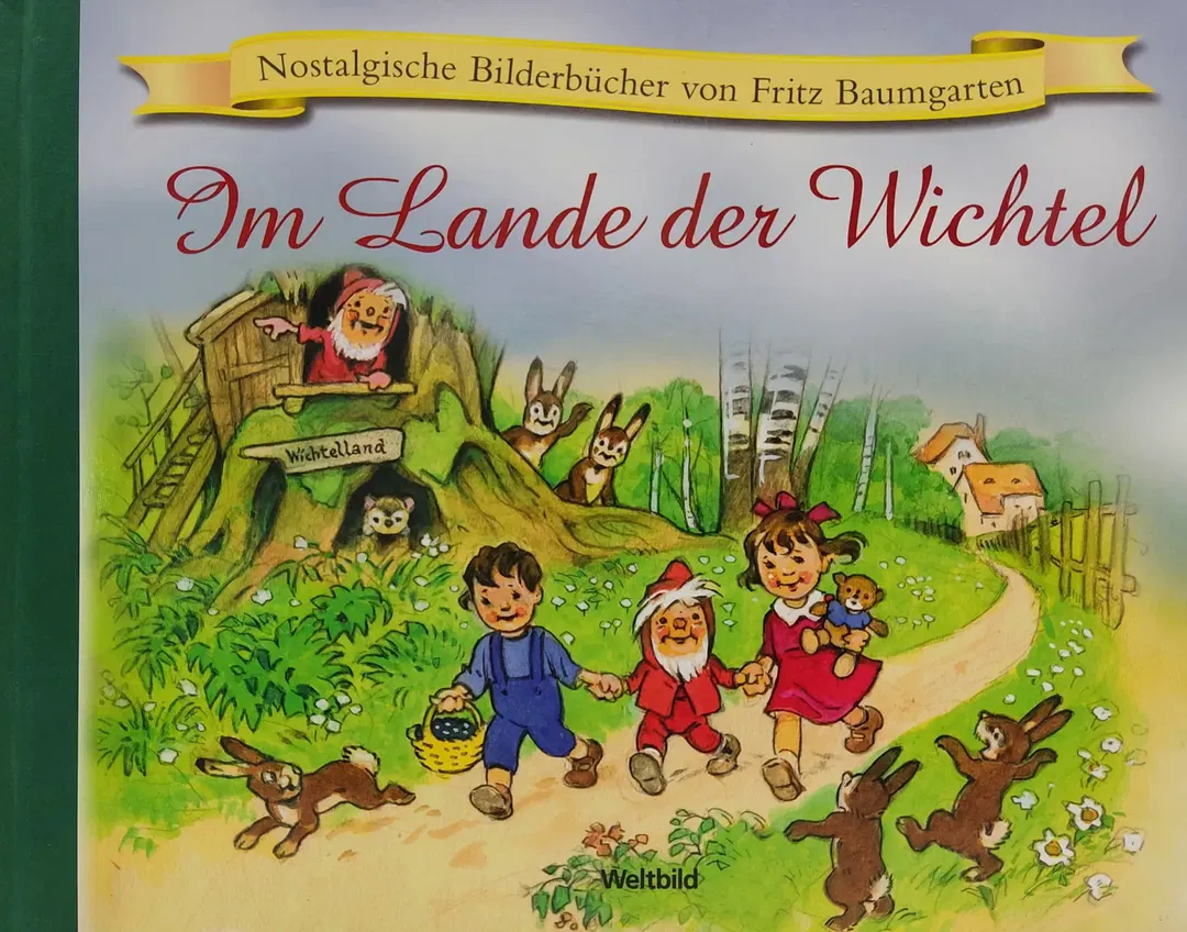 Fritz Baumgartner - IM LAND DER WICHTEL - Nostalgische Bilderbücher von Fritz Baumgartner  - Bild 2