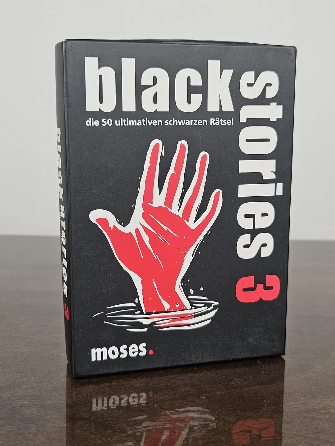 black stories 3 - 50 ultimative schwarze Rätsel - Gesellschaftsspiel - moses.  - Bild 1