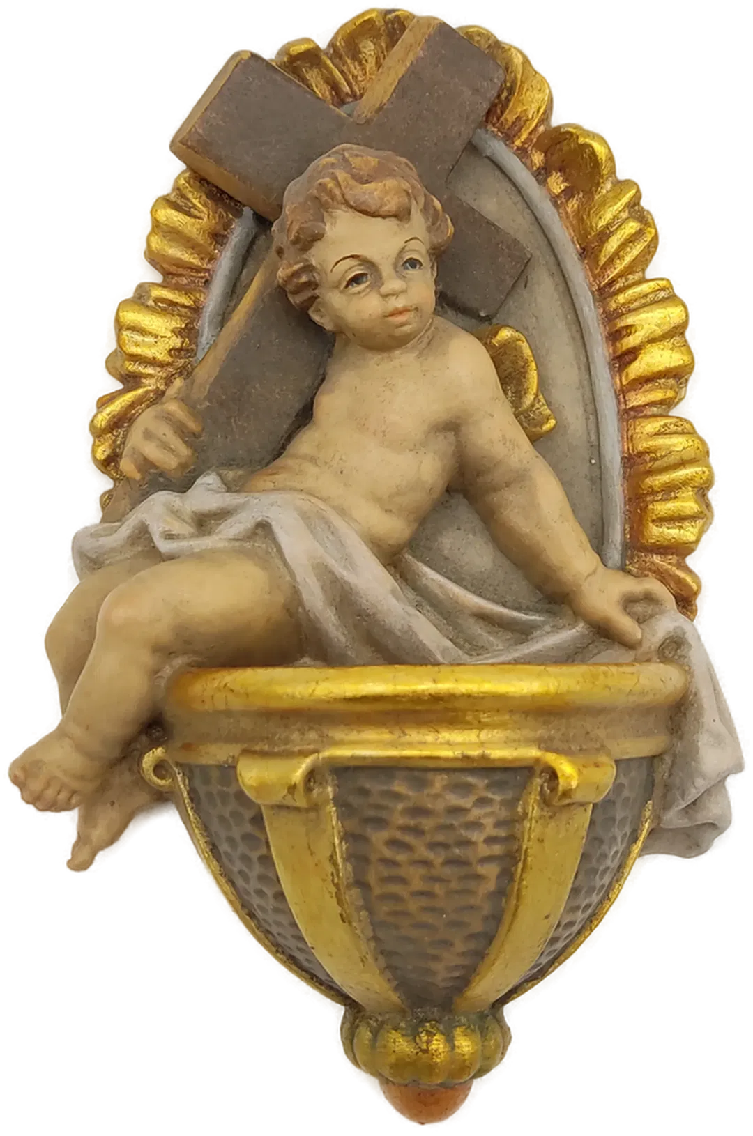 Christliche Holzfigur 