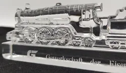 Glasstudio Waldglashütte Glaslokomotive – Vorschau 3