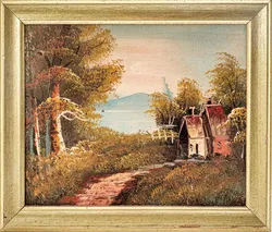3 Ölbilder mit Goldrahmen - Bild 4