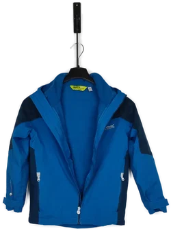 Wasserdichte 3in1 Kinderjacke für Outdoor-Abenteuer, Größe 140 – Sehr gut erhalten - Bild 3