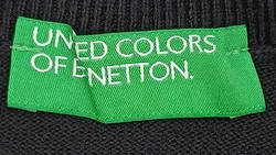 United Colors of Benetton Kindershirt schwarz Gr. S/CH – Vorschau 3