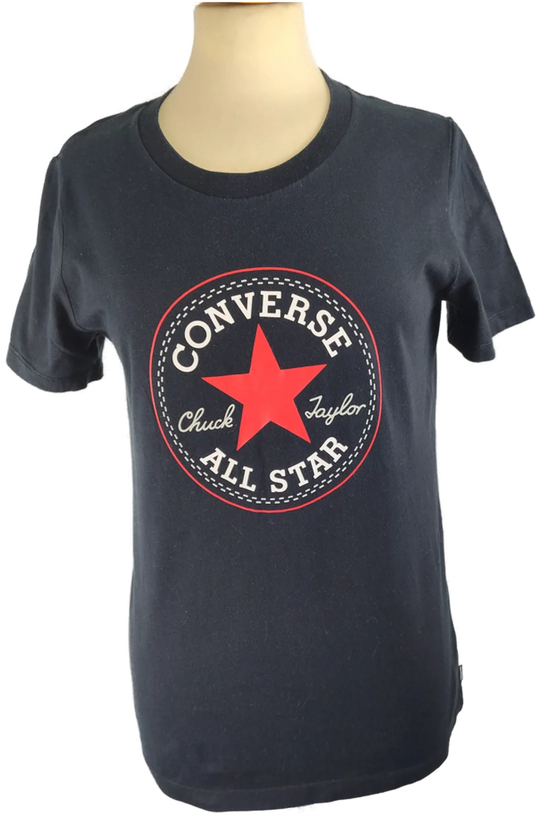 Damen T-Shirt Converse Gr. 38 | Second-Hand-Schatz - Bild 4