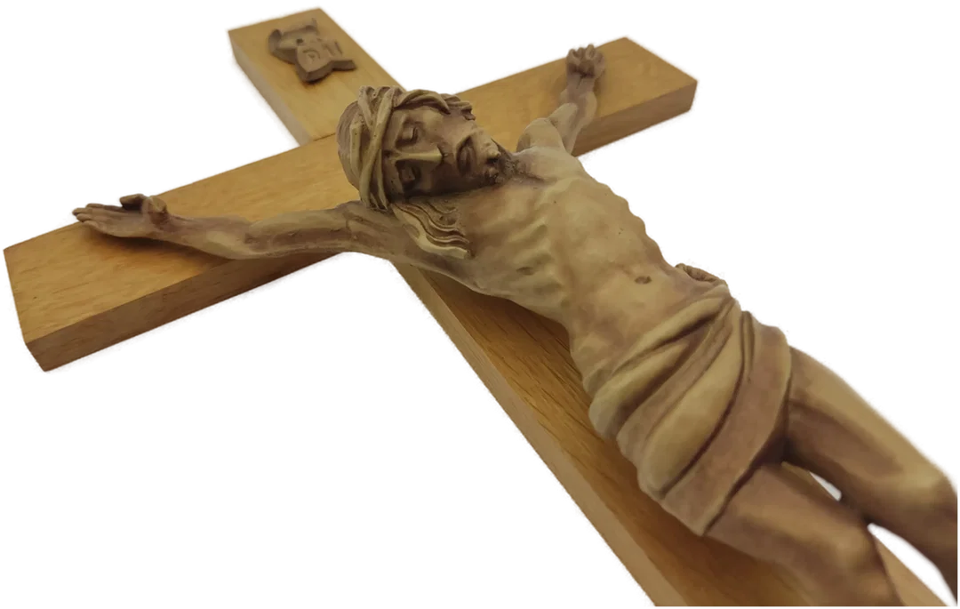 Holzkreuz Kruzifix – Bild 2