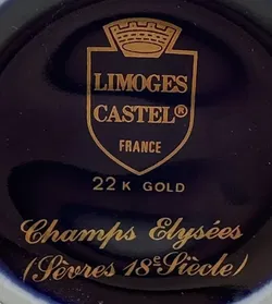 Limoges France - kleine Vase und Kanne Set - Bild 3