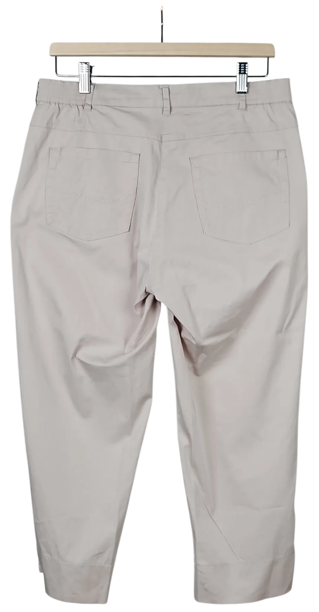 ZERRES Comfort-n Damen 3/4-Hose, beige -Gr. D 44 – Bild 2