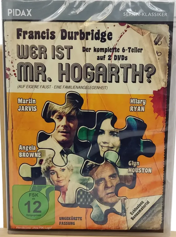 2 DVDs Francis Durbridge: "Wer ist Mr. Hogarth?"  Der komplette 6-Teiler – Bild 2