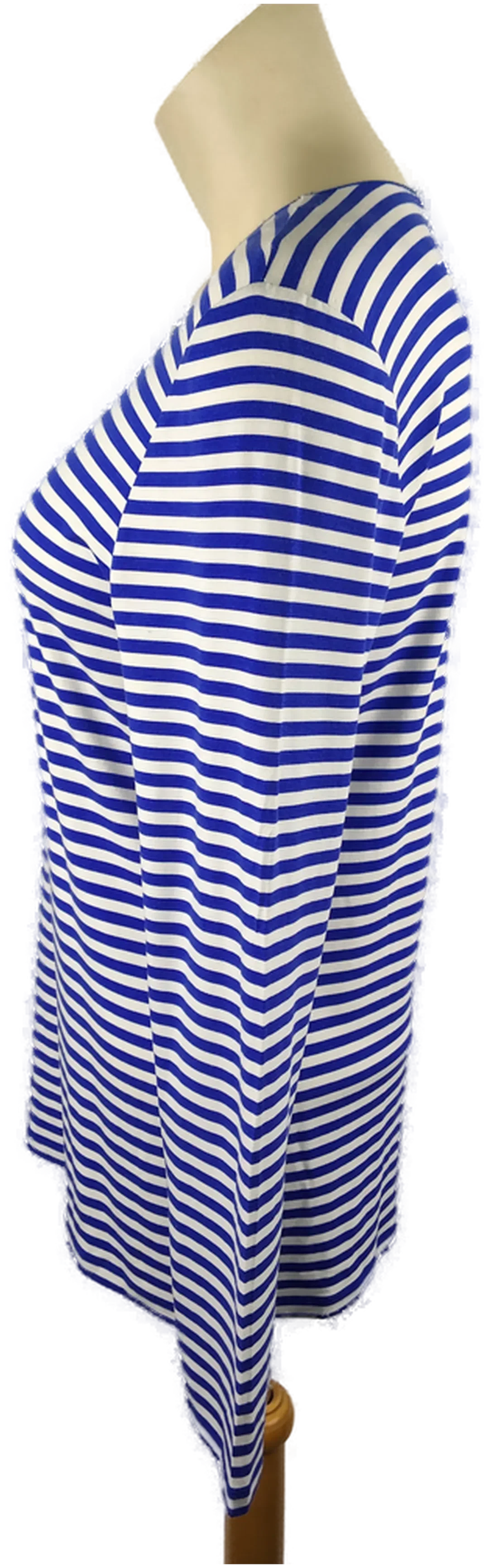 Street One Langarmshirt Blau-Weiß Gestreift | Casual-Klassiker – Bild 3