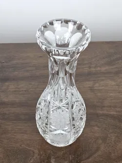 Dekorative Kristall Vase - Höhe ca. 19 cm  - Bild 2