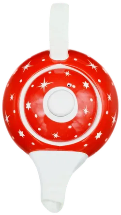 Teekanne & Teetasse mit weihnachtlichem Motiv  - Bild 5