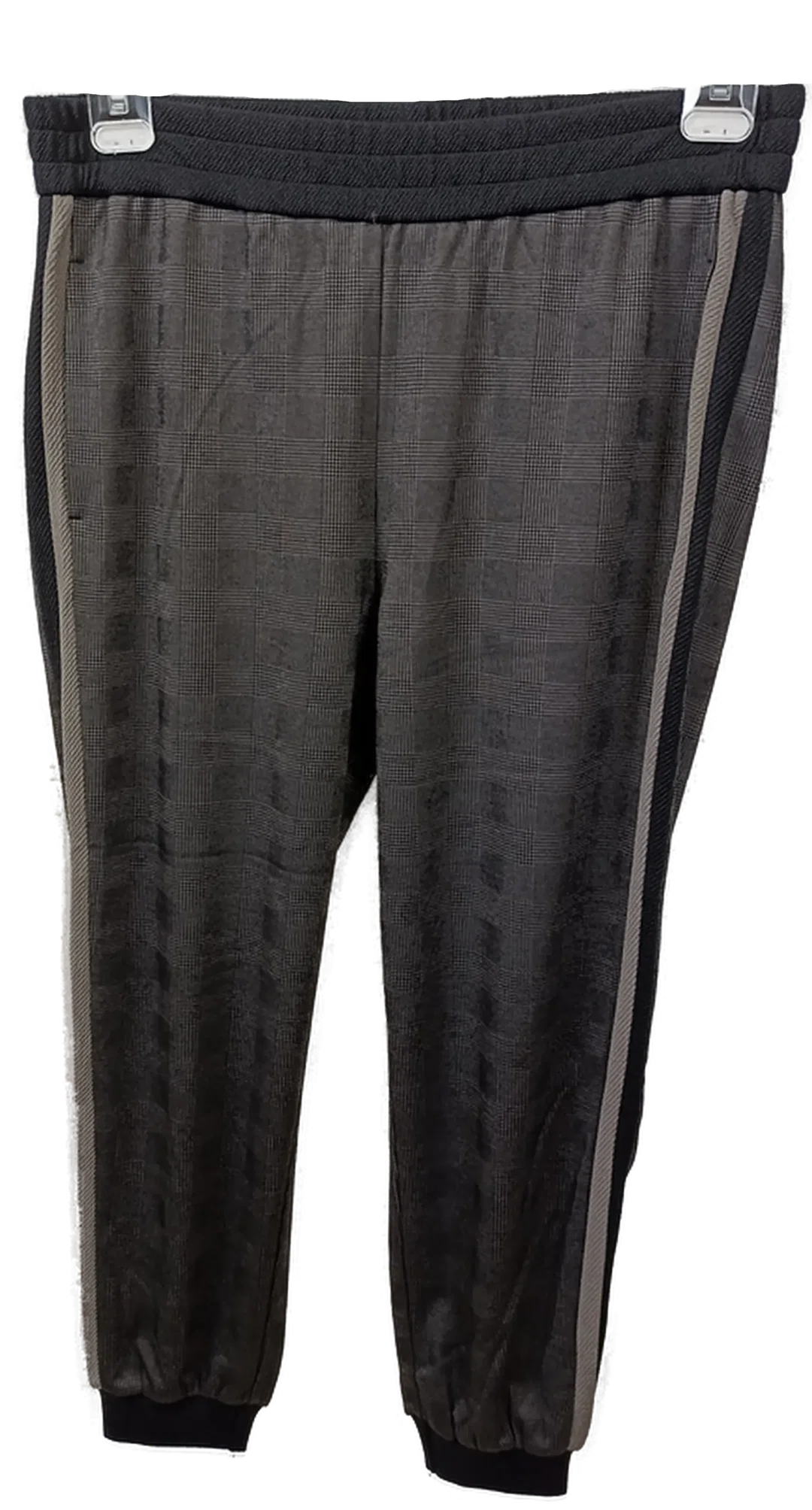 United Colors of Benetton Damen Jogginghose schwarz gemustert Gr. L/G - Bild 1