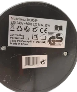 flexible Tischlampe, Metall grau - Bild 3