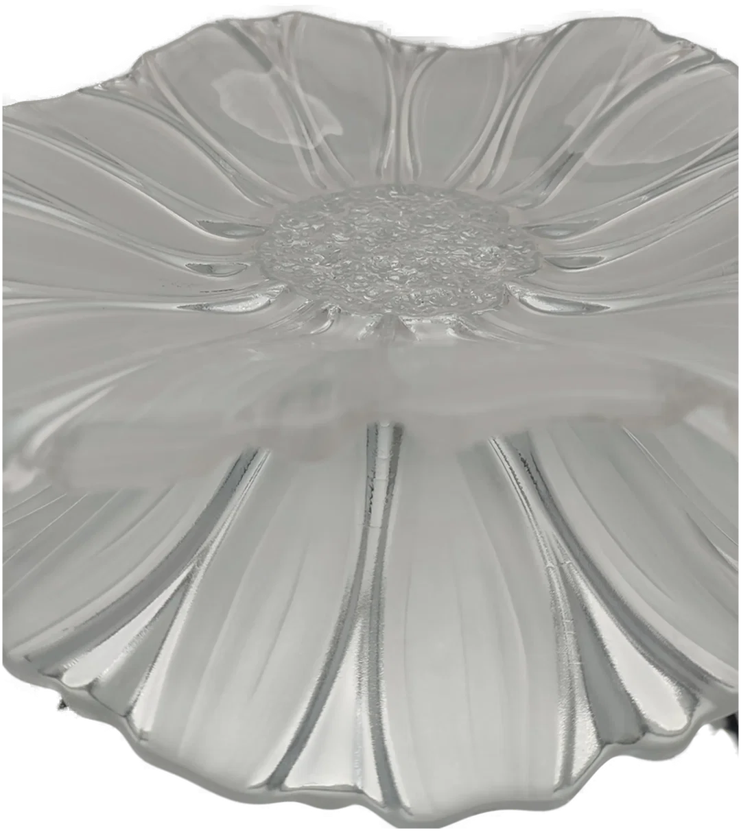 Kristall-Servierplatte Mikasa Transparent | Sunflower Frost – Bild 11