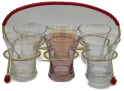 Set 6x vintage Schnapsgläser - Bild 1