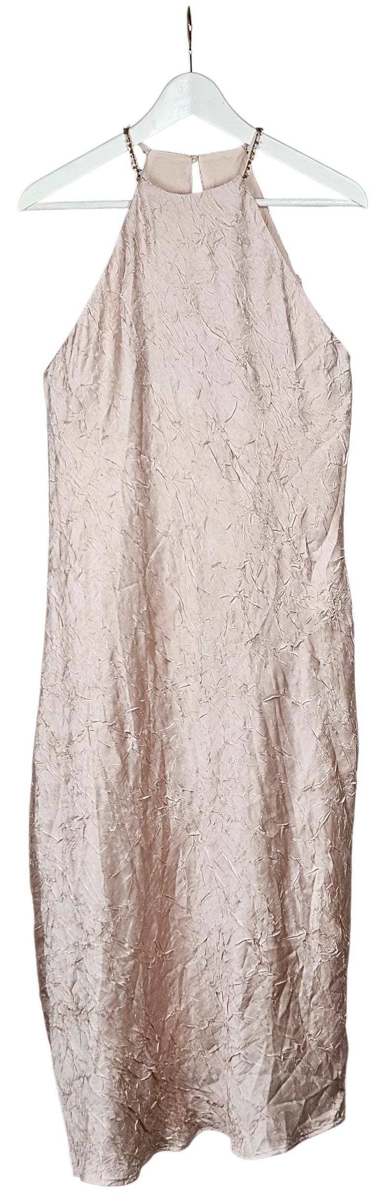 ZARA Damen Maxikleid, beige - Gr. M  - Bild 4