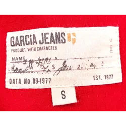 Garcia Jeans Damenbluse rot - Gr. S - Bild 4