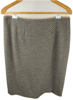 Basler Damen Midi Rock grau-grün/beige-  XL/42 - Bild 1