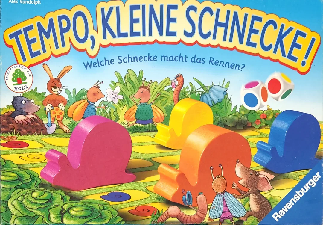 Tempo, kleine Schnecke!  Brettspiel - Gesellschaftsspiele - RAVENSBURGER – Bild 1