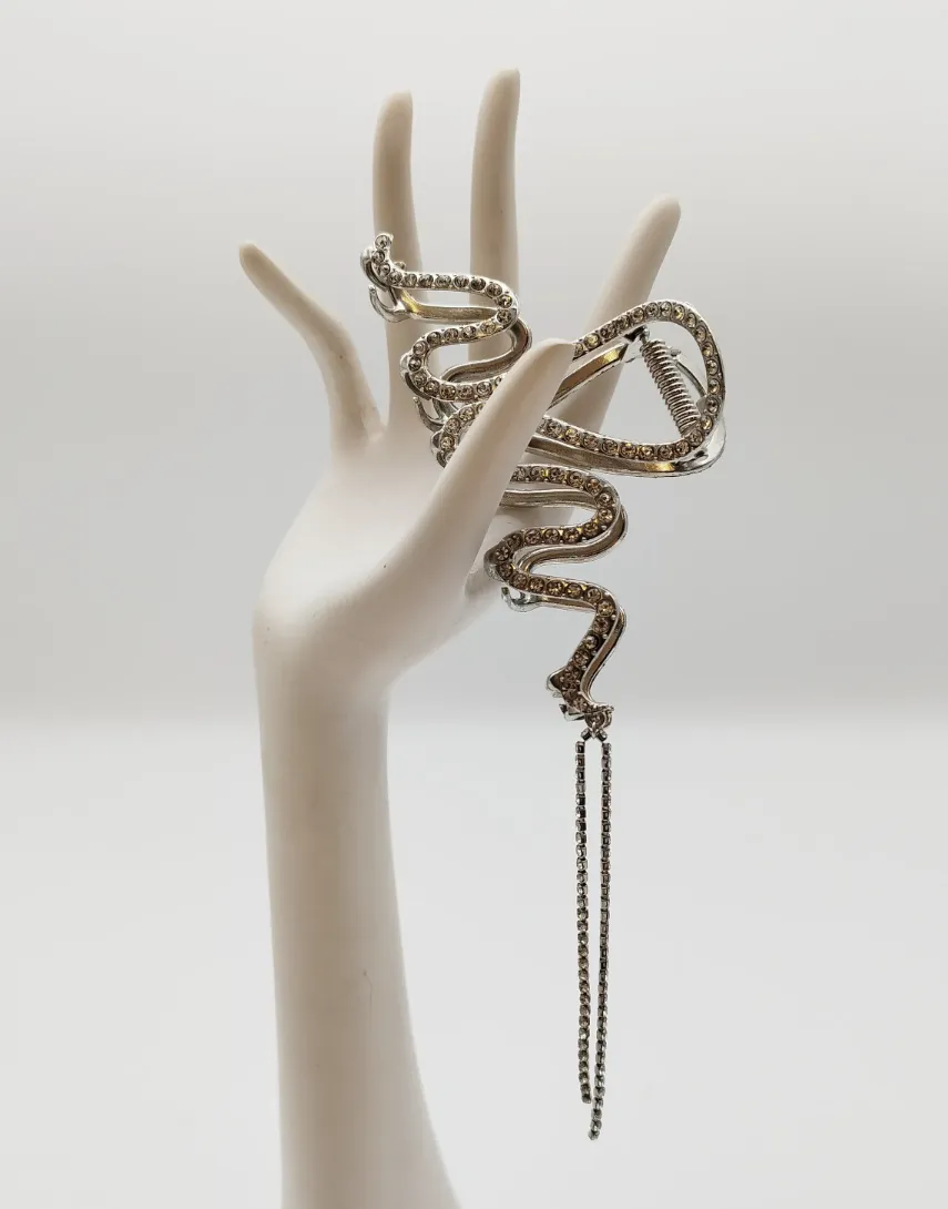 Glitzernde Haarspange im idealen Zustand - Bild 1