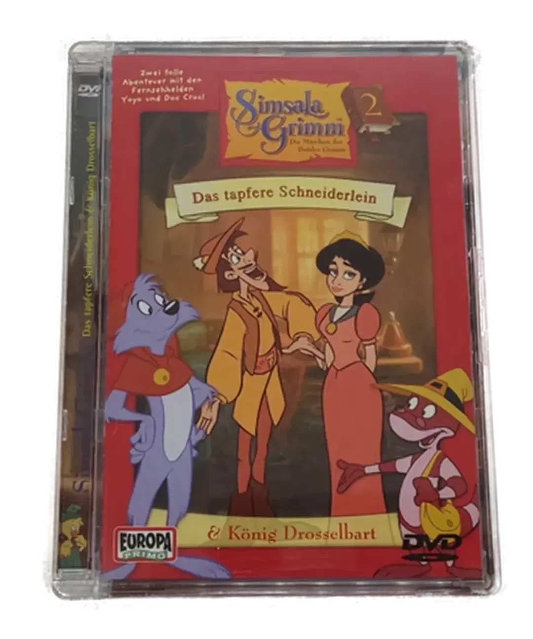DVD Simsala Grimm -Das tapfere Schneiderlein & König Drosselbart  - Bild 2