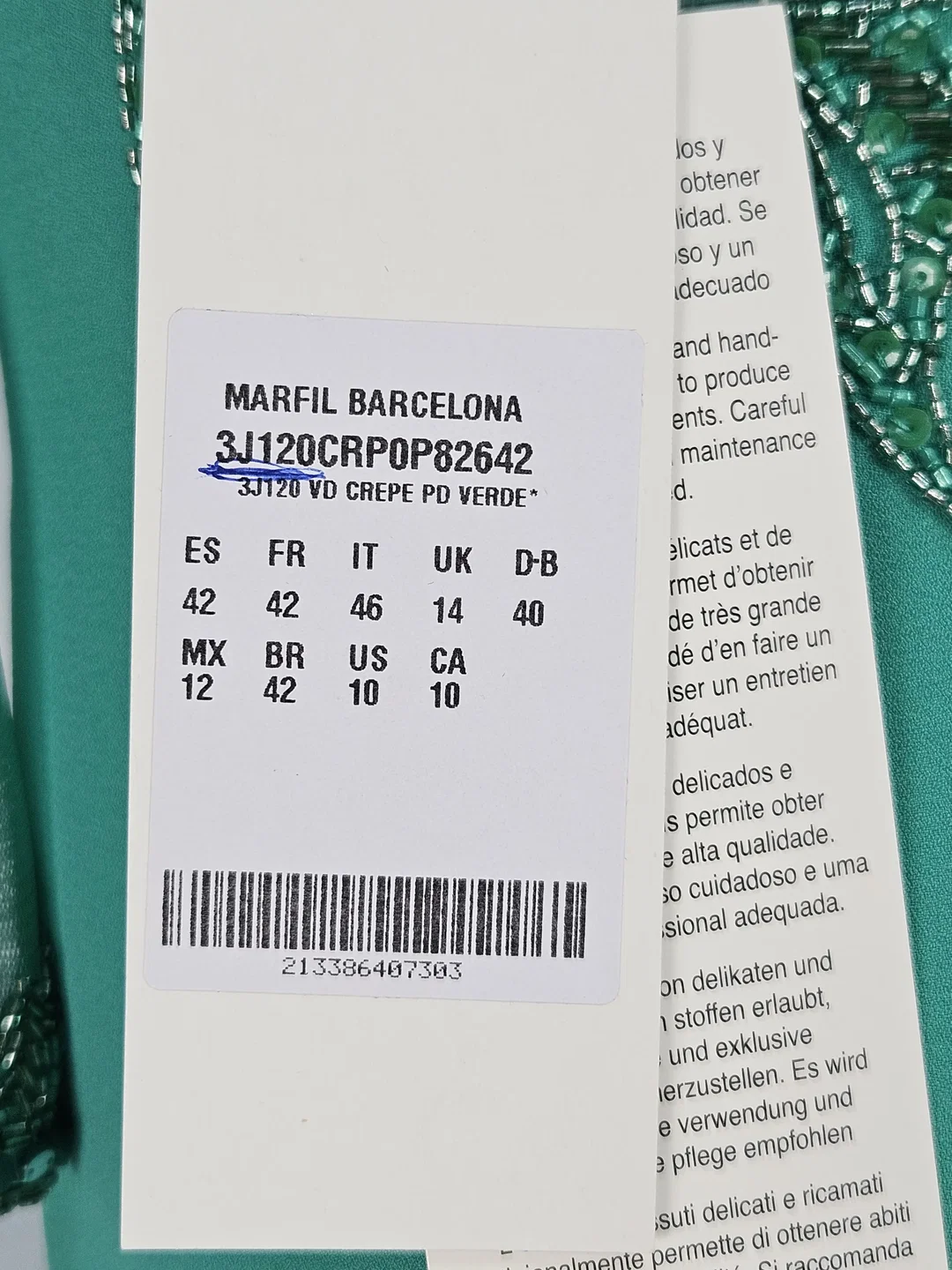 Abendkleid - 19 - Marfil Barcelona by Rosa Clara - Gr. XL – Bild 10