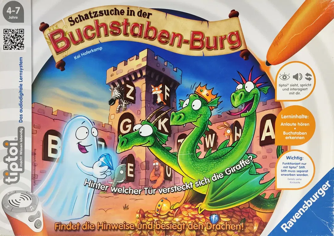 tiptoi® Schatzsuche in der Buchstaben-Burg - Lernspiel - Ravensburger  - Bild 4