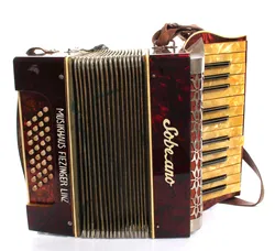 Soberano Akkordeon, Modell aus den 1950er bis 1960er - Bild 2