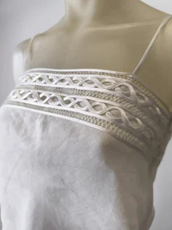 H&M, Damentop, Gr. 34, Ramie - Bild 2
