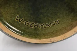 Vintage Rumtopf West Germany – Grünglasierter Keramiktopf mit Reliefdekor - Bild 6