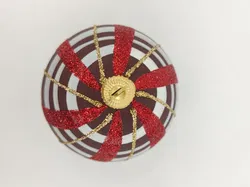 6 Stk. rote Weihnachtskugeln - Bild 4