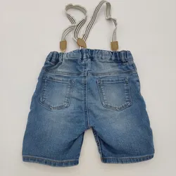 H&M Babyjean mit Hosenträger blau - 92 - Bild 2