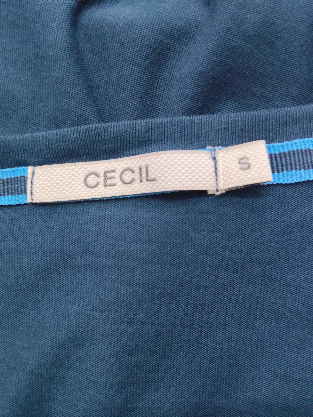 Damen T-Shirt CECIL Polyester Unifarben | Casual-Liebling – Bild 4