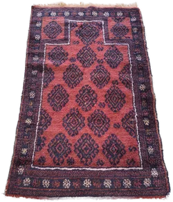 Orientteppich handgeknüpft, 80 x 125cm – Vorschau 1