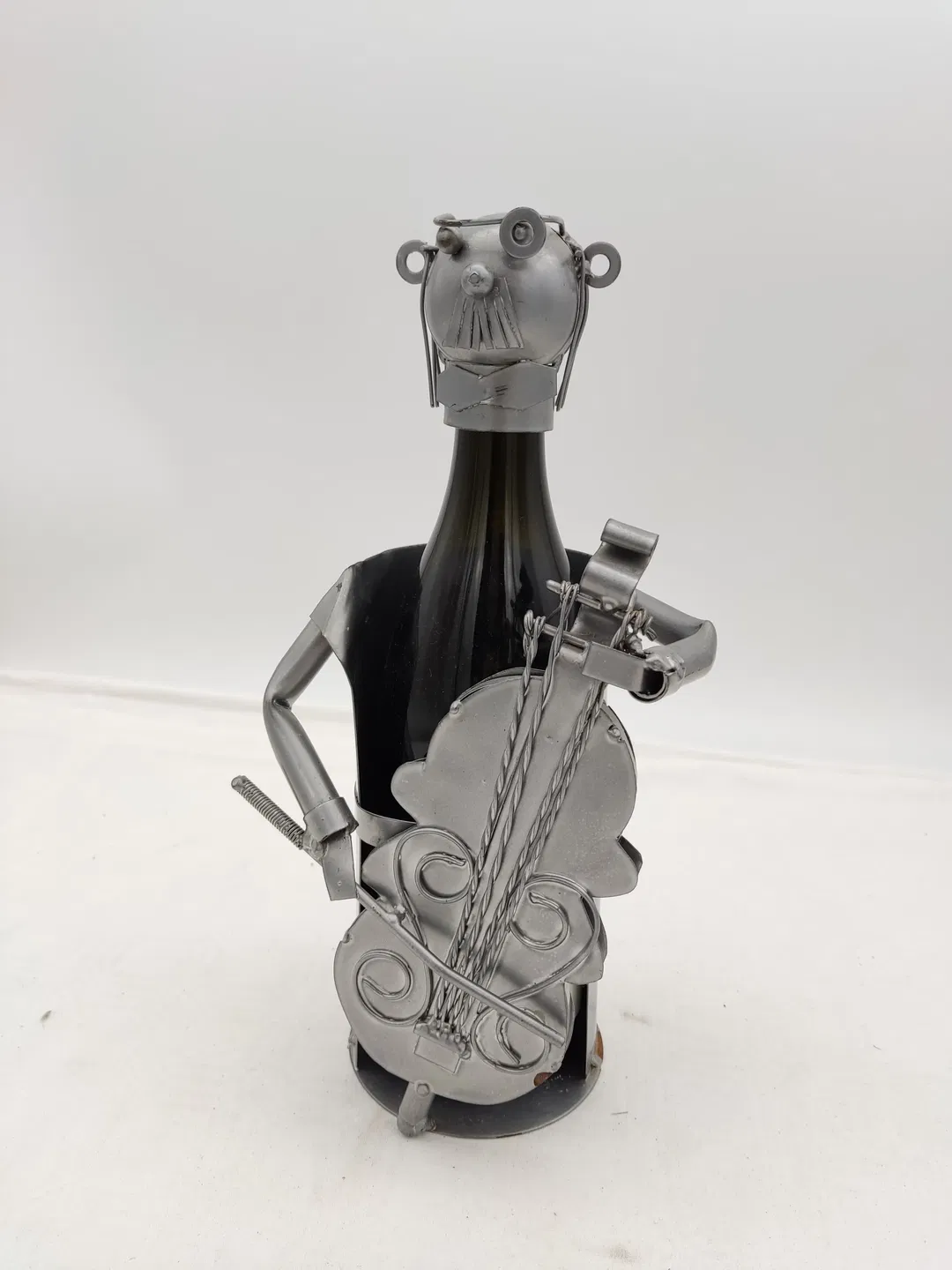 Weinflaschenhalter - Cellospieler - Bild 1