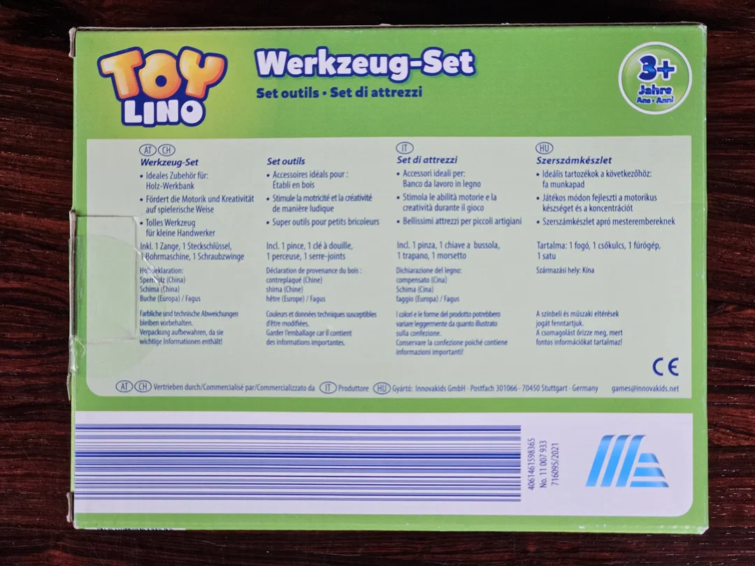 Werkzeug-Set - Holzspielzeug - TOY LINO – Bild 2