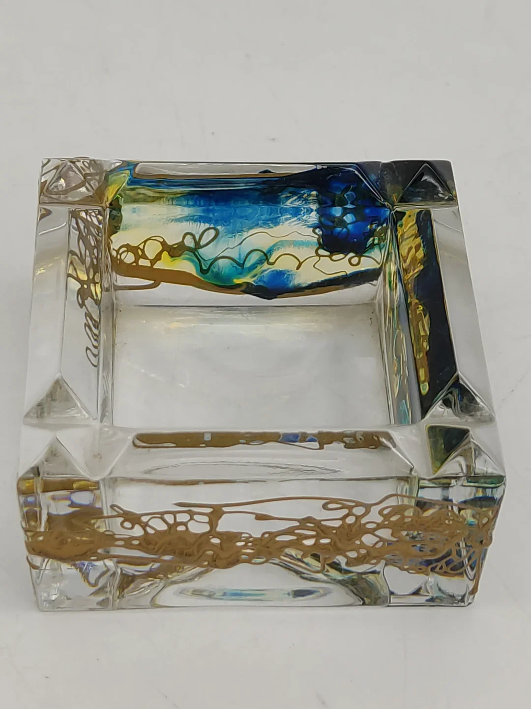 Vintage Tintenfass aus Glas – Bild 9