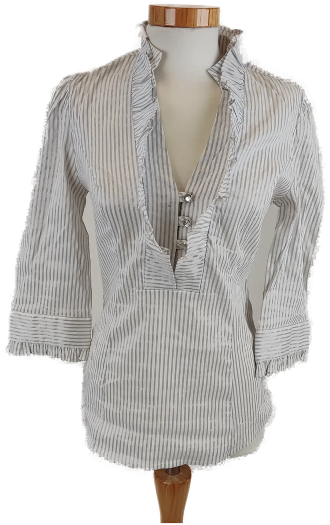 orsay Damenbluse gestreift - Gr. 36 - Bild 1