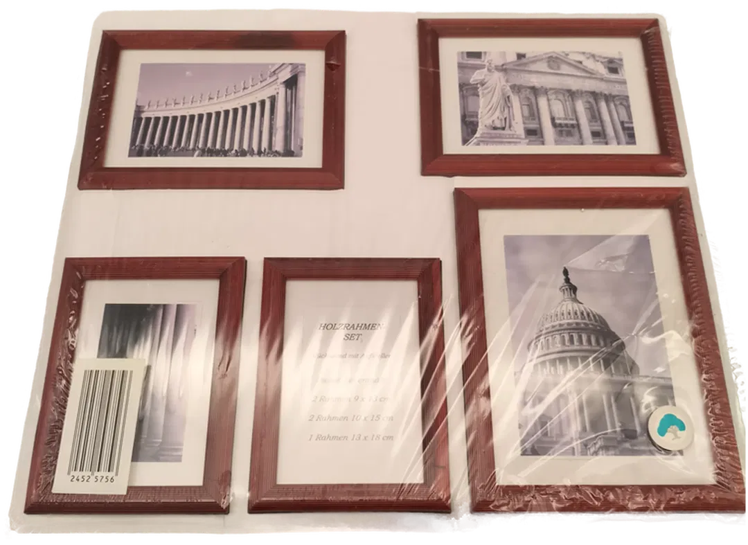 Holzrahmenset, 5 Stk - Bild 4