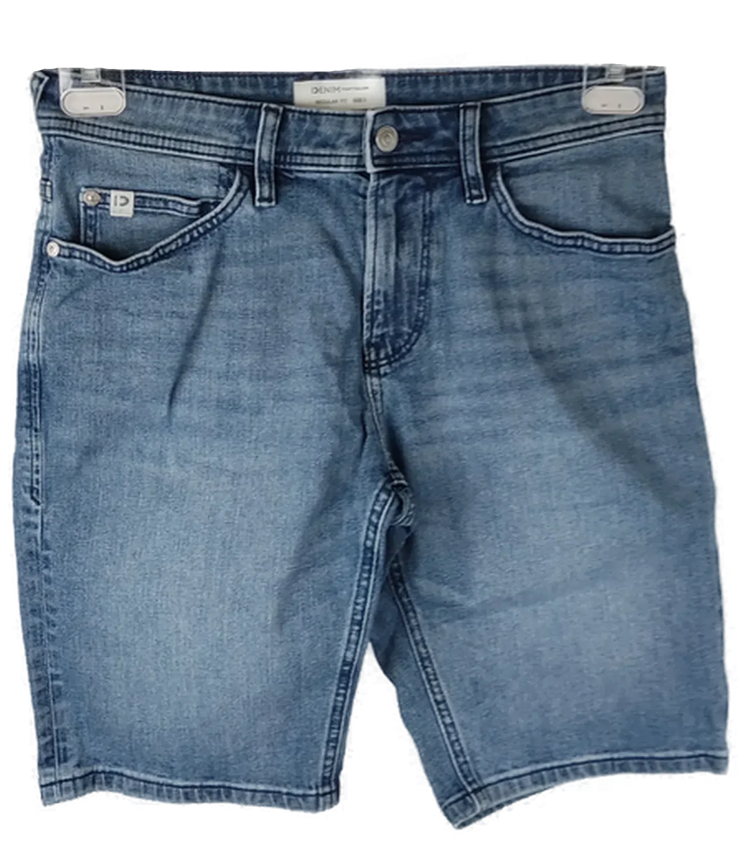 Tom Tailor Herrenshorts blau Gr. S – Bild 1