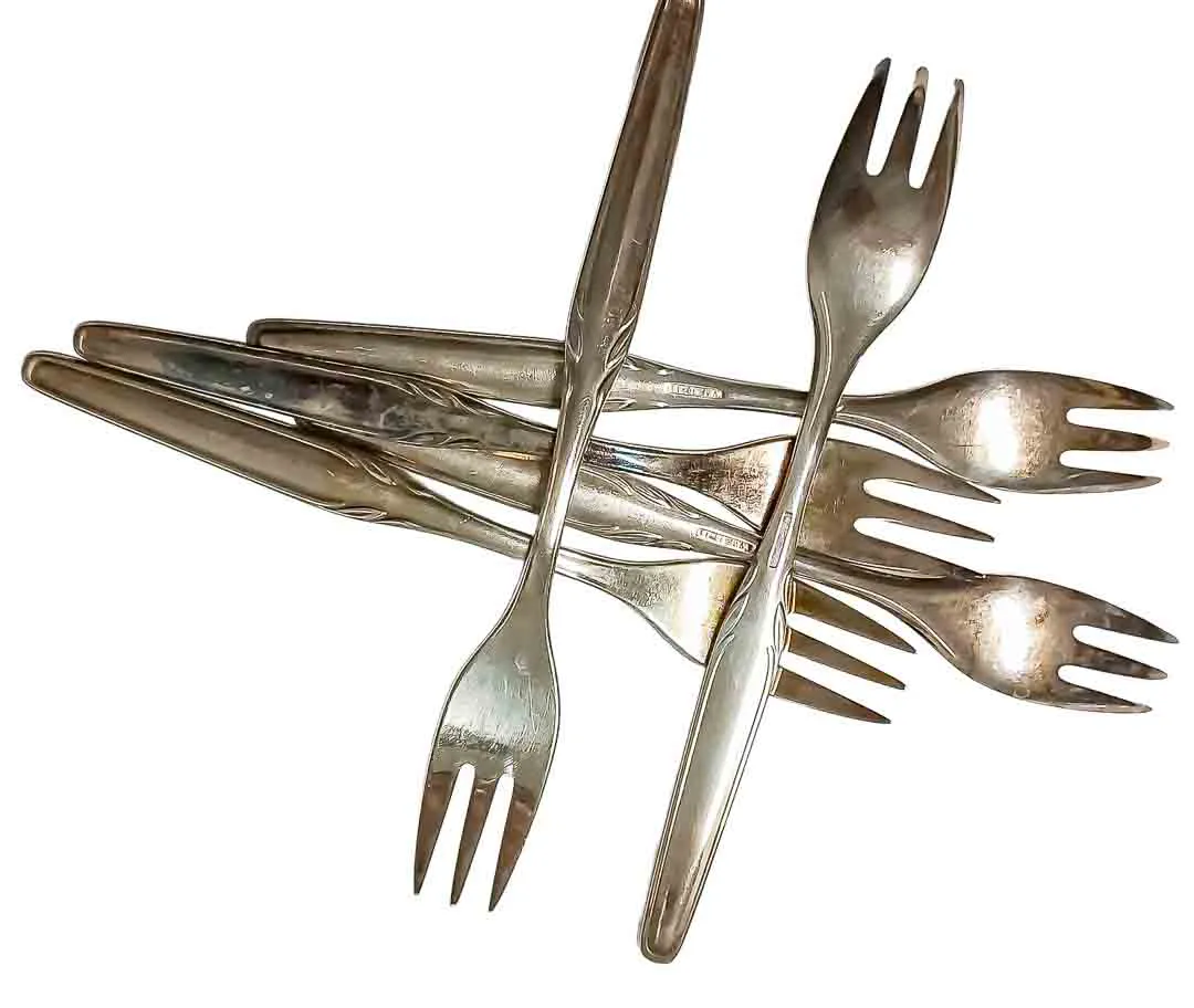 Edles WMF Kuchengabel-Set – Zeitlose Eleganz in 90er Versilberung – Bild 3